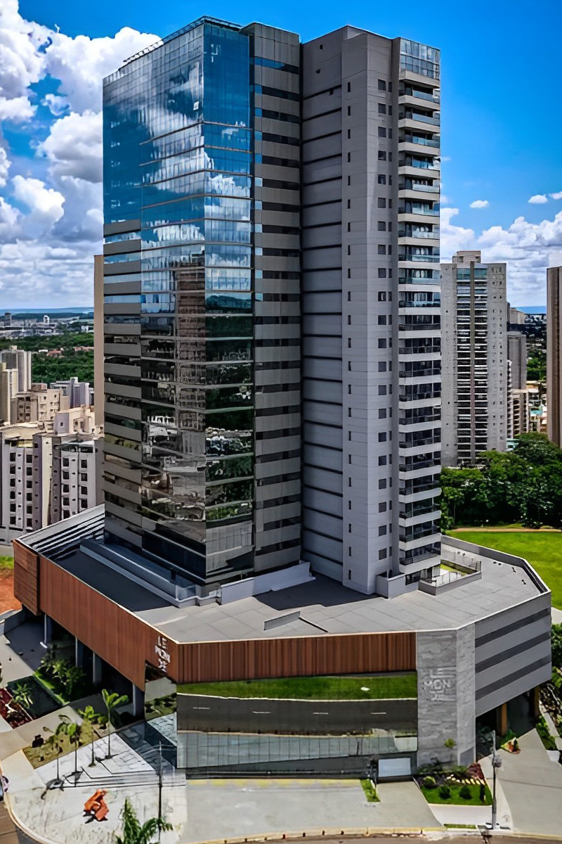Img aérea do Edifício Le Monde - CLÍNICA LUMITÉ